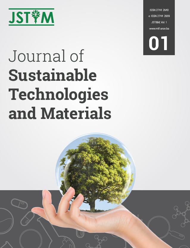 Journal of Sustainable Technologies and Materials