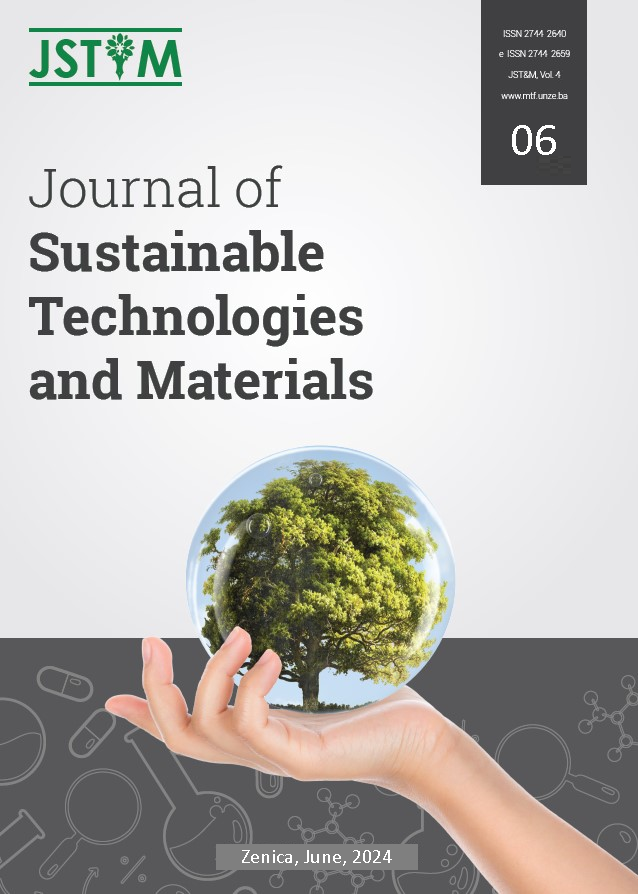 Journal of Sustainable Technologies and Materials